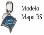 Chaveiro Modelo Mapa RS